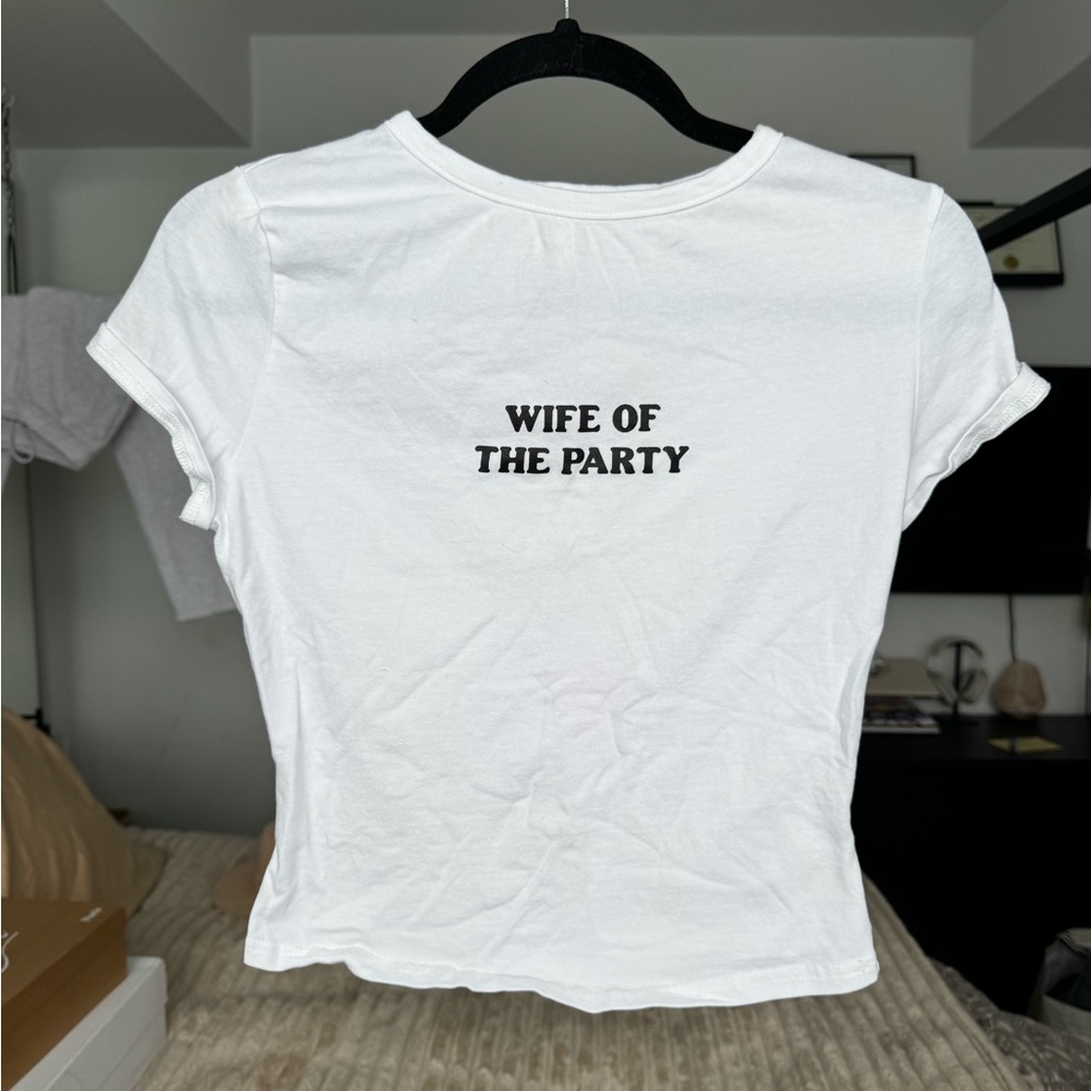 Missguided White Tee